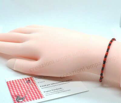 Bracciale Elastico FC Barcellona – Tela Elasticizzata, Uomo E Donna, 18 Cm, Blaugrana
