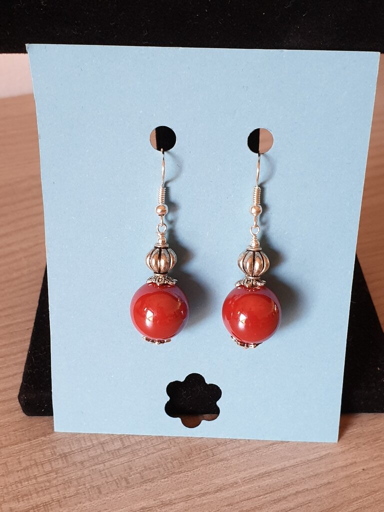 Orecchini Pendenti A Ciliegia Rossa 3D – Gioielli A Forma Di Frutta In Lega E Resina, Ipoallergenici, Per Donne E Ragazze, Regalo Estivo - 4