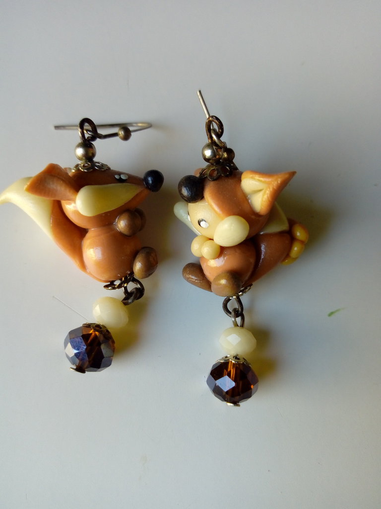 Orecchini A Forma Di Volpe – Gioielli Artistici In Argento O Acciaio, Dono Originale Per Donne E Ragazze - 3