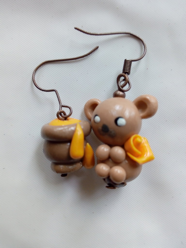 Orecchini a monachella "Honey Bee&quot