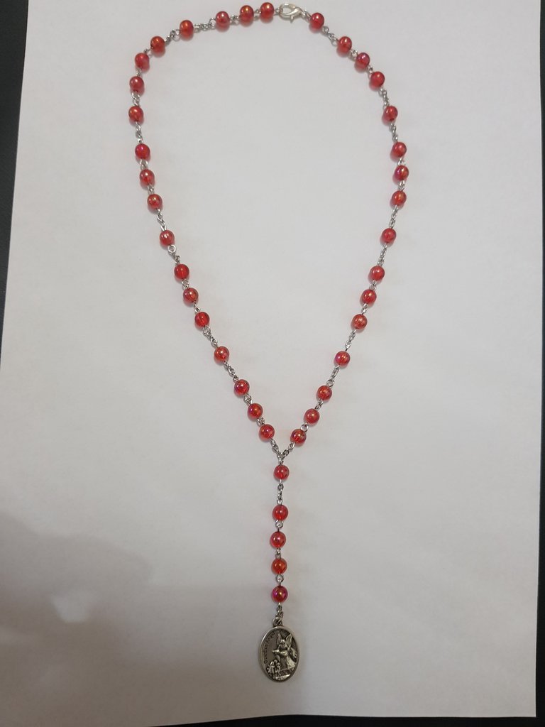Collana con targhetta per cani Arcangelo Michele, Gabriele
