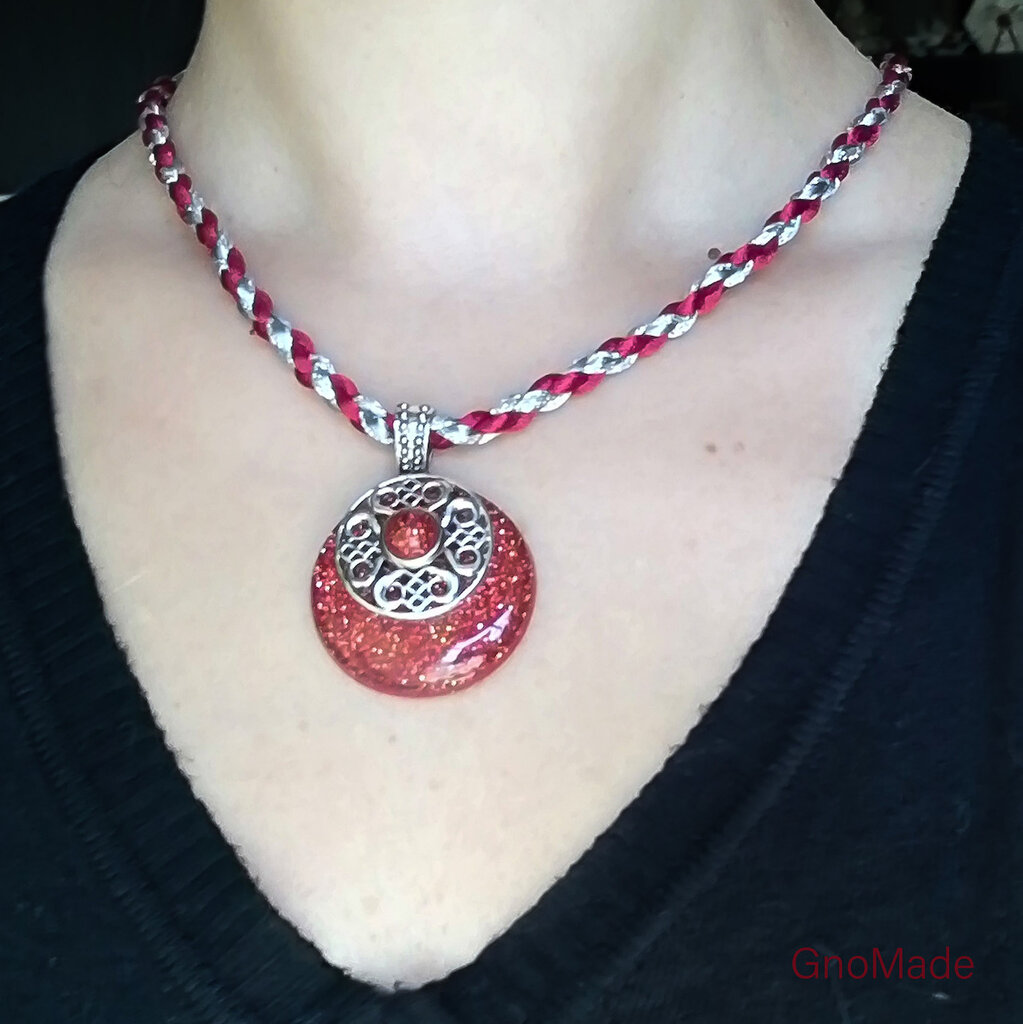 Collana Medaglione Silpada N19 – Argento Sterling 925, Rara E Unica