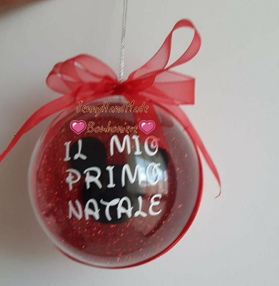 Immagini Di Natale Con I Nomi.Pallina Natale Plexiglas Con Nome Adesivo Feste Natale Di Jen Su Misshobby