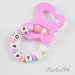 Clip dentizione silicone/Massagggiagengive in silicone/massaggiagengive personalizzato con nome