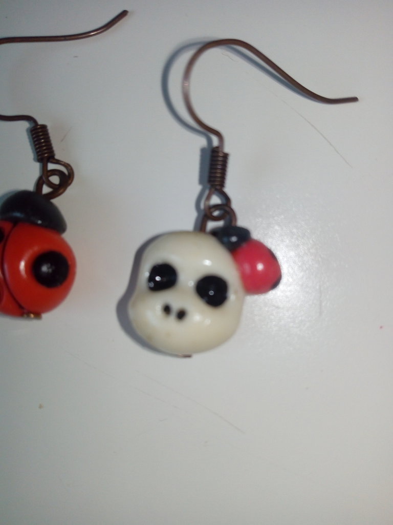 orecchini teschio --- skull earrings - Gioielli - Orecchini - di Do