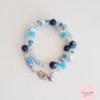 Bracciale crystal blu capri