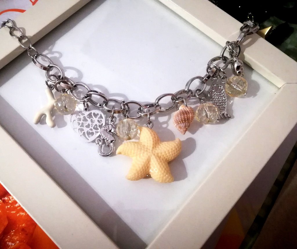 Bracciale Donna in Argento con Chiusura Stella Luminosa - Pandora