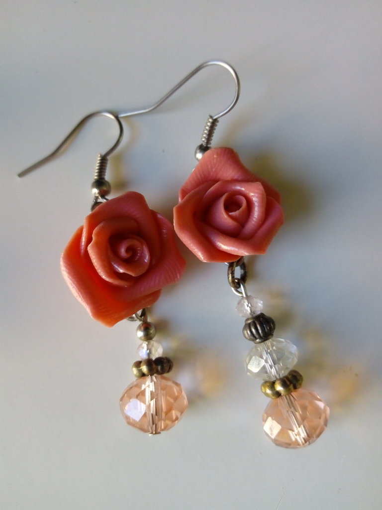Venda Calda Collana Con Pendenti In Cristallo Rosa Orecchini Set Di Gioielli Cubic Zirconia