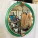 Specchio, in vetro soffiato di Murano