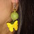 orecchini farfalla
