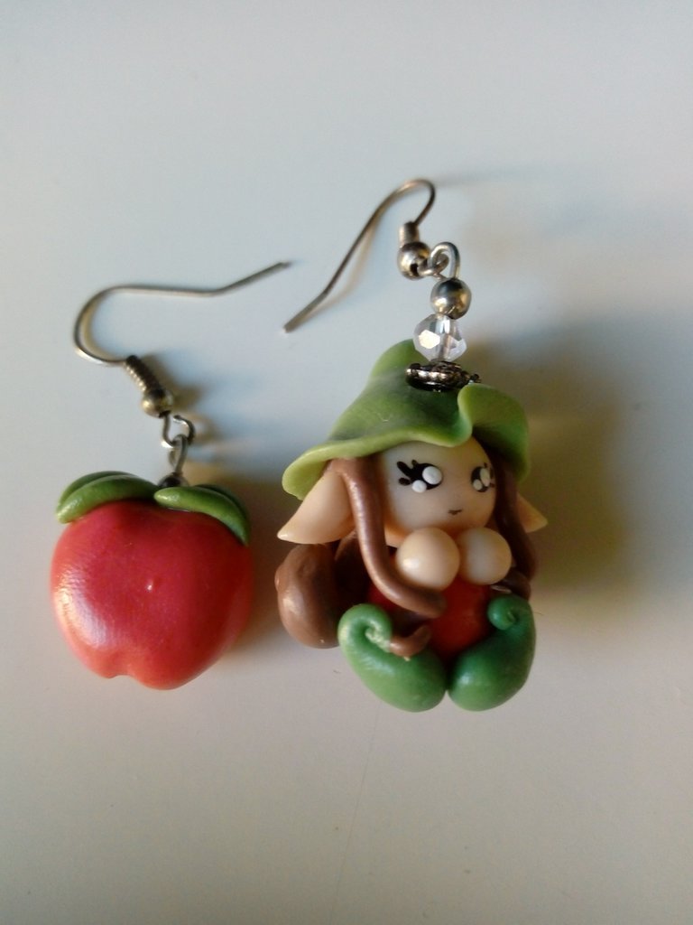 MYGLOAR orecchini 2 pezzi, orecchini da donna, orecchini frutta, orecchini rossi, orecchini verdi, orecchini kiwi, orecchini pomodoro