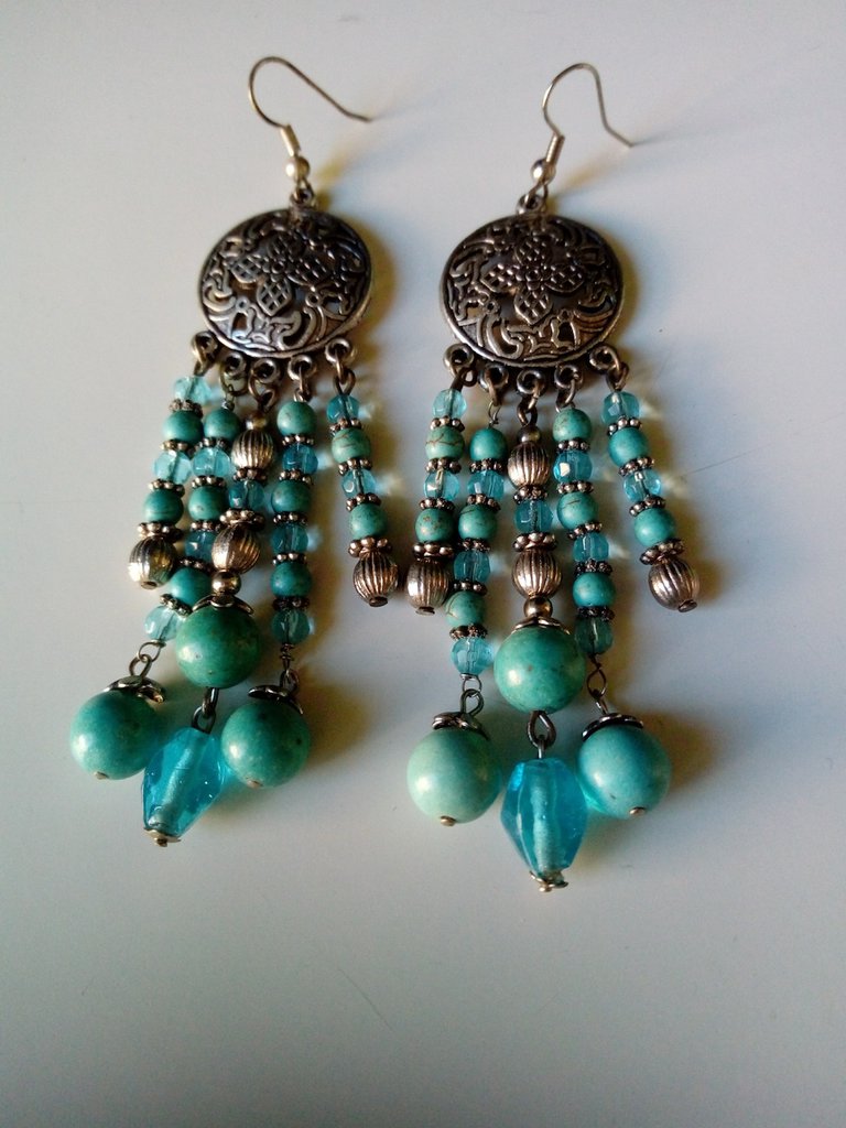 Orecchini Nefertiti in Argento 925 con Turchese | Gipsy Fashion Wear – Gipsy Fashion Wear