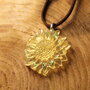 collana girasole giallo