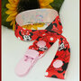 Portaciuccio con nastro grosgrain *Minnie*