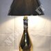 Lampada Bottiglia vuota Armand de Brignac idea regalo riciclo creativo riuso arredo design abat jour