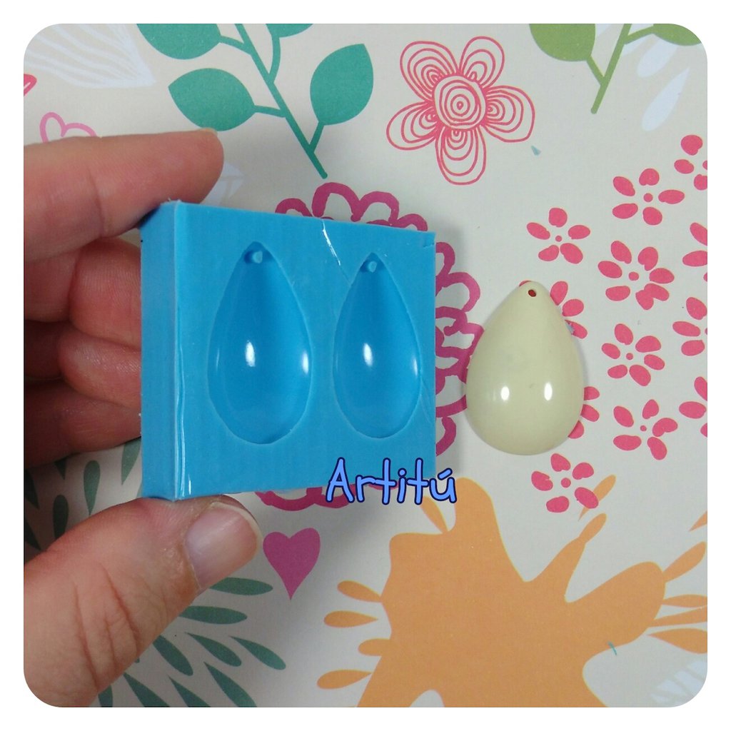 Stampi In Silicone Con Ciondolo Con Foro Per Appendere Gioielli Stampo