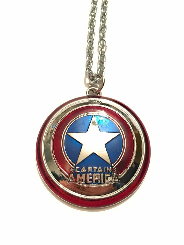 Calamita Metallica Marvel Con Scudo Di Capitan America – Dimensioni 6,3 Cm, Ufficiale
