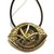 giulyscreations Collana Metallo Nichel Free Doctor Strange Occhio di Agamotto Fluorescente Glow in The Dark Supereroi The Avengers Fantasy Cosplay