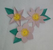 Fustellato fiori in cartoncino