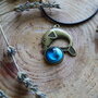 collana delfino azzurro 