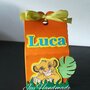 Scatolina re leone simba pumba lion king festa compleanno caramelle confetti segnaposto