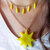 Giallo | Collana arcobaleno in resina | Handmade | Chrysalism