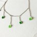 Verde | Collana arcobaleno in resina | Handmade | Chrysalism