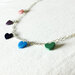 Arcobaleno | Rainbow necklace | Collana in resina | Handmade | Chrysalism