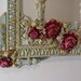 specchio decorativo con rose