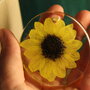 collana girasole giallo