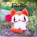 Pupazzo Peluche PennyCat - Creepy Baka Neko Micio Horror Plushie