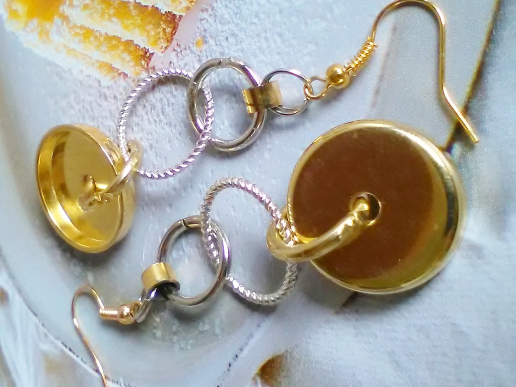 Un Paio Di Orecchini Clip A Tema Delfino Pendente Argento Tibetano - Foto 3