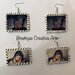 Orecchini personalizzati con foto - collana con foto in fimo