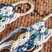 Orecchini macrame Nel Blu Dipinto di Blu