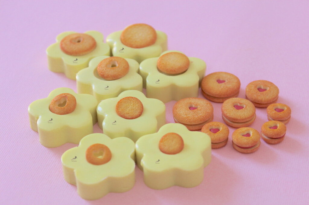 5 pezzi nuvola stampo pezzo pasticceria, plastica stampo biscotto, stampo rotondo per pasticceria fondente biscotti decorazione torta di compleanno matrimonio