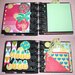 Idea Regalo! Mini Album Block Notes PortaAppunti - Ananas e Fenicotteri^^