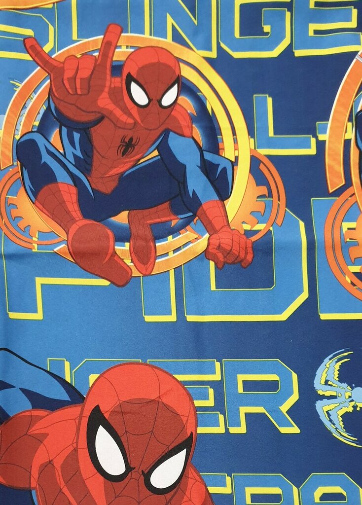 CARTOON Completo Lenzuola Per Bambini 3 Pezzi 100% Cotone, Con Angoli, Tema SPIDERMAN HERO, Letto Singolo 90x200, Federa 50x80 Cm, Regalo Perfetto - 6