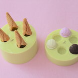 2 Stampi In Legno Per Coni Gelato - Per Fare Cialde Fai Da Te - Foto 9