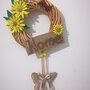 Ghirlanda home decor Ingresso Fuori porta idea regalo casa Natale Girasoli