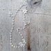 Collana stile rosario con pietra di luna, adularia, fatto a mano, idea regalo, regali di laurea, spedizione gratuita