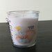 Candela profumata vaniglia etichetta personalizzata compleanno nascita battesimo vetro Dumbo scatolina 