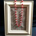 Collana rosario con perline rosse