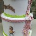 Torta scenografica fiori compleanno Gatti Bimba o bimbo 