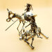 Lancillotto-cavaliere-don chisciotte Metal sculpture oggetti da collezione arte oggetti da collezione sculpture metal