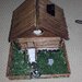 Casetta In legno, miniatura artigianale, presepe fai da te