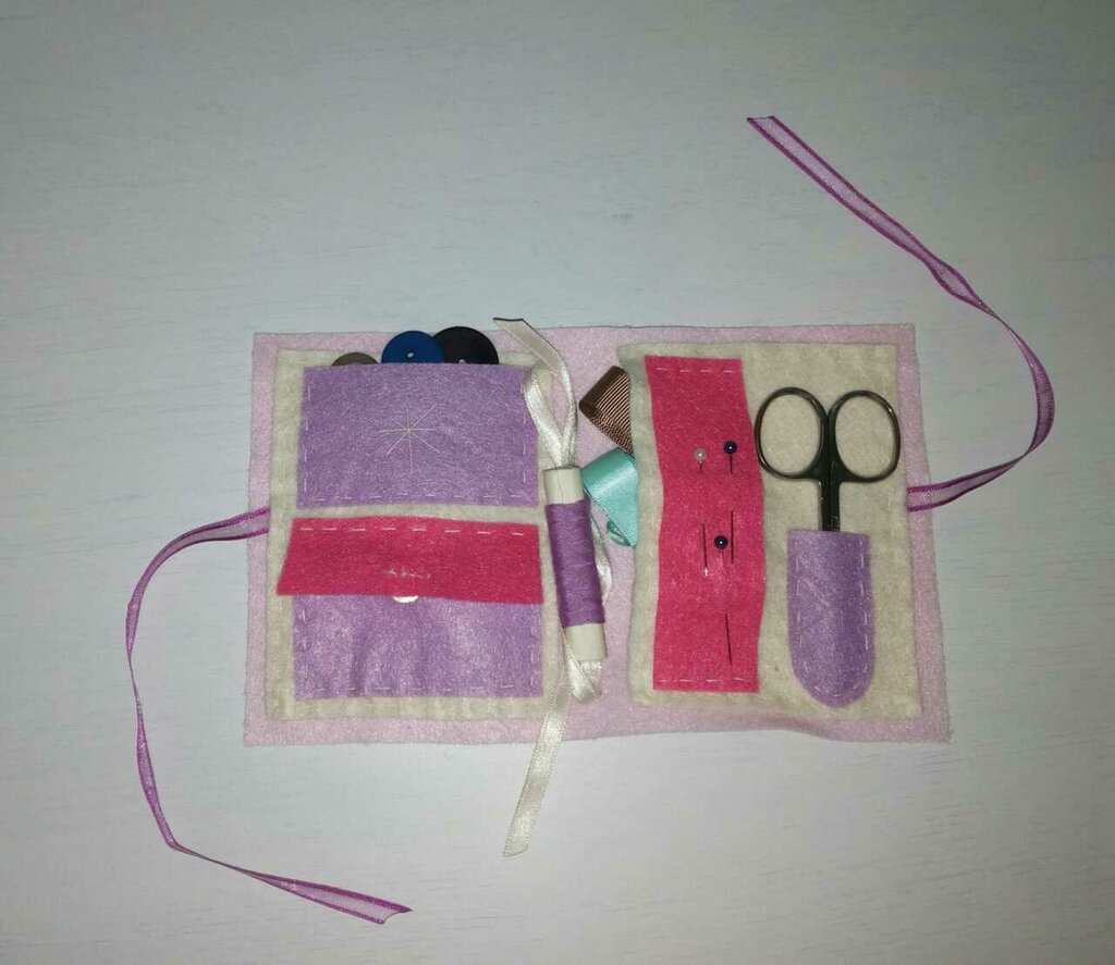 Mini Set Da Cucito Da Viaggio, 129 Pezzi, Accessori Da Cucito Fai Da Te