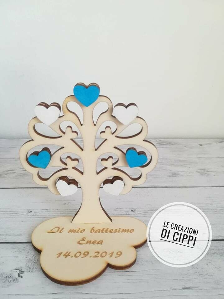 Bomboniere In Legno Per Battesimo Bomboniere battesimo. Albero della vita. Bomboniere legno. Bombonie