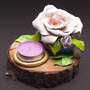 PORTA CANDELE / TEA LIGHTS - CENTROTAVOLA FIORITO - ROSE - FIORI