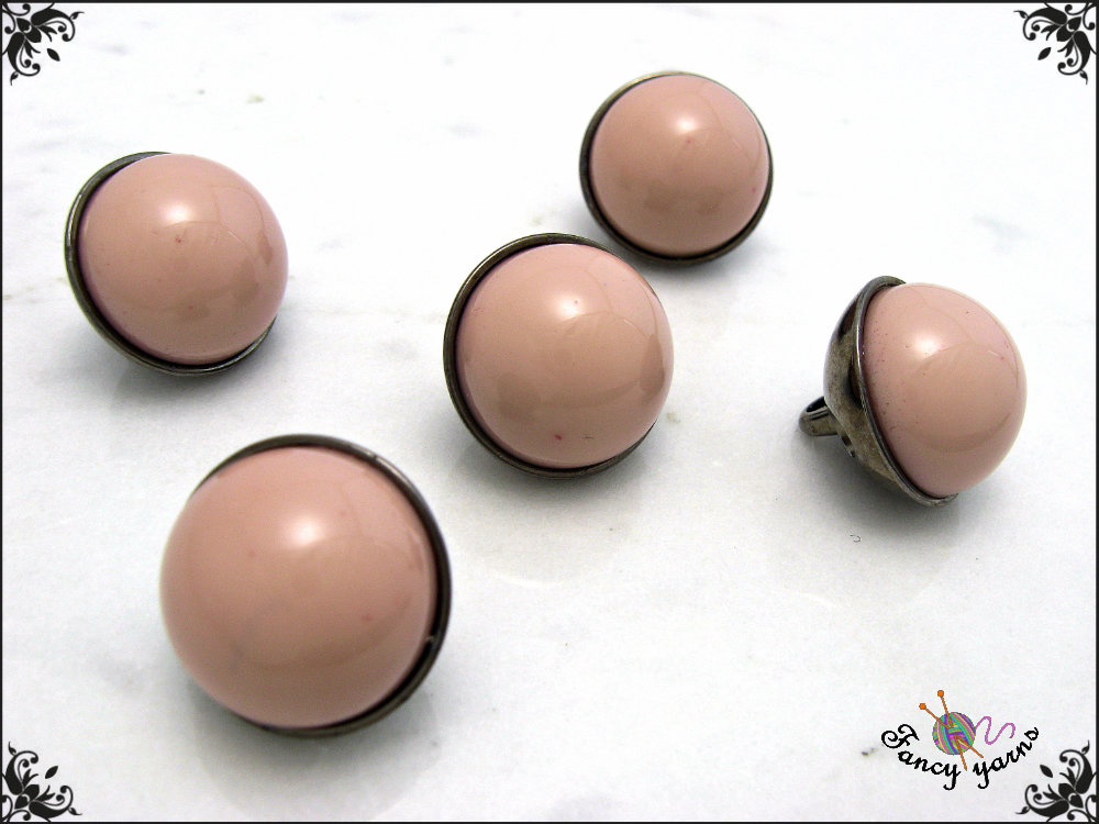 Set Di 50 Bottoni A Pressione Da Cucire In Metallo, 19 Mm, Colore Nero Canna Di Fucile, Per Abbigliamento, Borse, Accappatoi - 3