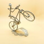 mountain bike Metal sculpture,bici cross,scultura bicycle ,bici arte,riciclo,scultura bici mountain bike,regalo ciclista,regalo  bike